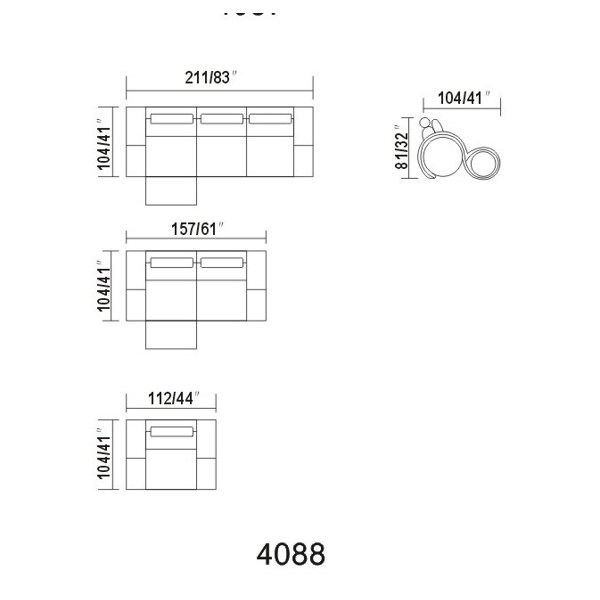 Orren Ellis Behr 3 Piece Living Room Set & Reviews Wayfair